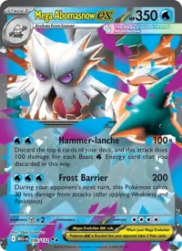 Mega Abomasnow ex 036/132 – Mega Evolution (MEG), Pokémon card (English)
