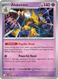 Alakazam 056/132 – Mega Evolution (MEG), Pokémon card (English)