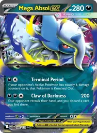 Mega Absol ex 086/132 – Mega Evolution (MEG), Pokémon card (English)