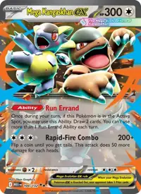 Mega Kangaskhan ex 104/132 – Mega Evolution (MEG), Pokémon card (English)