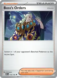 Boss's Orders 114/132 – Mega Evolution (MEG), Pokémon card (English)