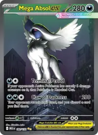 Mega Absol ex 180/132 – Mega Evolution (MEG), Pokémon card (English)