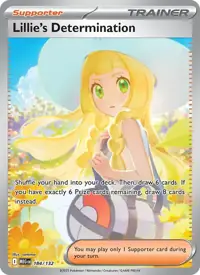 Lillie's Determination 184/132 – Mega Evolution (MEG), Pokémon card (English)