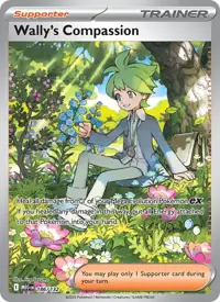 Wally's Compassion 186/132 – Mega Evolution (MEG), Pokémon card (English)