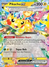 Pikachu ex 057/217 – Ascended Heroes (ASC), Pokémon card (English)