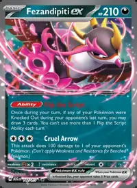 Fezandipiti ex 142/217 – Ascended Heroes (ASC), Pokémon card (English)