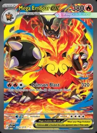 Mega Emboar ex 273/217 – Ascended Heroes (ASC), Pokémon card (English)