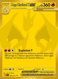 Mega Charizard Y ex 294/217 – Ascended Heroes (ASC), Pokémon card (English)
