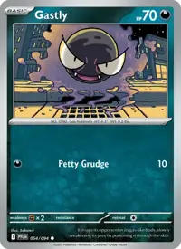 Gastly 054/094 – Phantasmal Flames (PFL), Pokémon card (English)