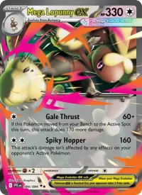 Mega Lopunny ex 084/094 – Phantasmal Flames (PFL), Pokémon card (English)