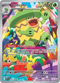 Ludicolo 095/094 – Phantasmal Flames (PFL), Pokémon card (English)