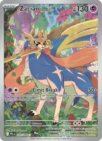 Zacian 100/094 – Phantasmal Flames (PFL), Pokémon card (English)