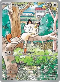 Meowth 106/094 – Phantasmal Flames (PFL), Pokémon card (English)