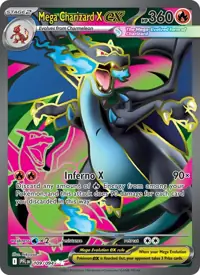 Mega Charizard X ex 109/094 – Phantasmal Flames (PFL), Pokémon card (English)