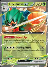 Decidueye ex 012/088 – Perfect Order (POR), Pokémon card (English)