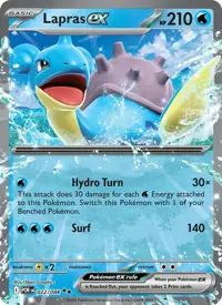 Lapras ex 022/088 – Perfect Order (POR), Pokémon card (English)