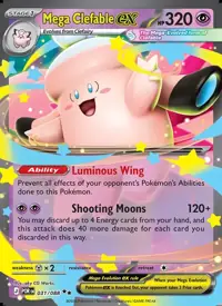 Mega Clefable ex 031/088 – Perfect Order (POR), Pokémon card (English)