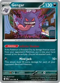 Gengar 050/088 – Perfect Order (POR), Pokémon card (English)