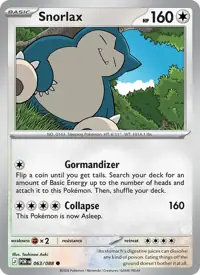 Snorlax 063/088 – Perfect Order (POR), Pokémon card (English)