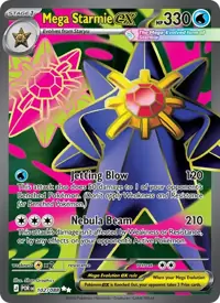 Mega Starmie ex 102/088 – Perfect Order (POR), Pokémon card (English)