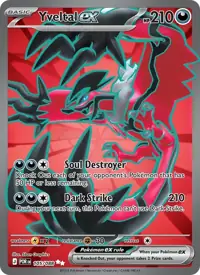 Yveltal ex 105/088 – Perfect Order (POR), Pokémon card (English)