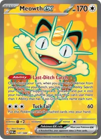 Meowth ex 107/088 – Perfect Order (POR), Pokémon card (English)