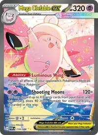 Mega Clefable ex 119/088 – Perfect Order (POR), Pokémon card (English)