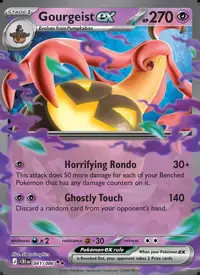 Gourgeist ex 041/086 – Chaos Rising (CRI), Pokémon card (English)