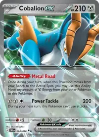 Cobalion ex 064/086 – Chaos Rising (CRI), Pokémon card (English)