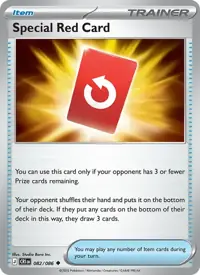 Special Red Card 082/086 – Chaos Rising (CRI), Pokémon card (English)
