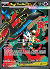 Mega Floette ex 101/086 – Chaos Rising (CRI), Pokémon card (English)
