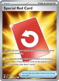 Special Red Card 113/086 – Chaos Rising (CRI), Pokémon card (English)