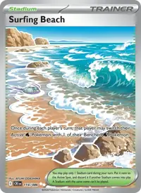 Surfing Beach 114/086 – Chaos Rising (CRI), Pokémon card (English)