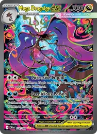 Mega Dragalge ex 118/086 – Chaos Rising (CRI), Pokémon card (English)