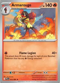 Armarouge 012/084 – Pitch Black (PBL), Pokémon card (English)