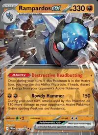 Rampardos ex 045/084 – Pitch Black (PBL), Pokémon card (English)