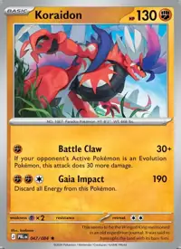 Koraidon 047/084 – Pitch Black (PBL), Pokémon card (English)