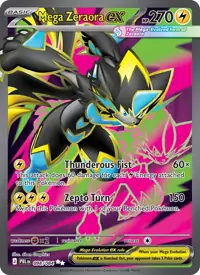 Mega Zeraora ex 098/084 – Pitch Black (PBL), Pokémon card (English)