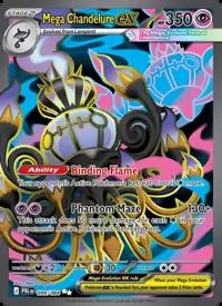 Mega Chandelure ex 099/084 – Pitch Black (PBL), Pokémon card (English)