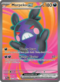 Morpeko ex 102/084 – Pitch Black (PBL), Pokémon card (English)