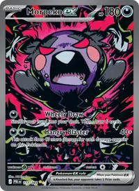 Morpeko ex 117/084 – Pitch Black (PBL), Pokémon card (English)
