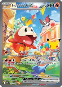 Fuecoco ex 147/128 – 30th Celebration (30C), Pokémon card (English)