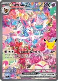 Sylveon ex 153/128 – 30th Celebration (30C), Pokémon card (English)