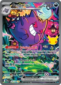 Gengar ex 154/128 – 30th Celebration (30C), Pokémon card (English)