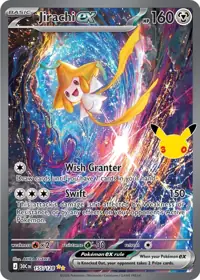 Jirachi ex 155/128 – 30th Celebration (30C), Pokémon card (English)