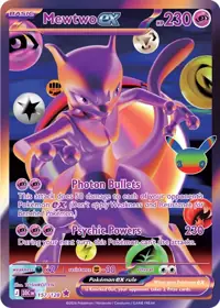 Mewtwo ex 157/128 – 30th Celebration (30C), Pokémon card (English)