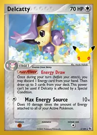 Delcatty 5/109 – 30th Classic Collection, Pokémon card (English)