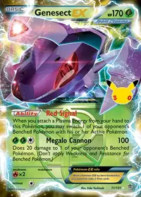 Genesect EX 11/101 – 30th Classic Collection, Pokémon card (English)