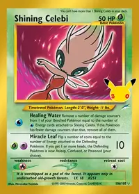 Shining Celebi 106/105 – 30th Classic Collection, Pokémon card (English)
