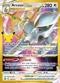 Arceus VSTAR 123/172 – 30th Classic Collection, Pokémon card (English)